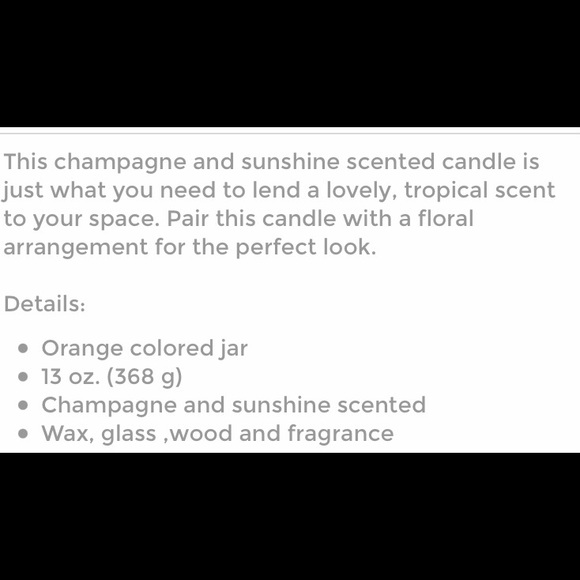 Champagne & Sunshine ASHLAND candle.  NWT - Picture 9 of 9